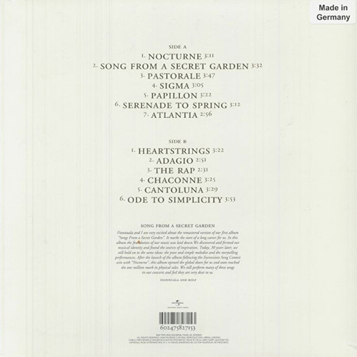 Secret Garden - Songs From A Secret Garden
