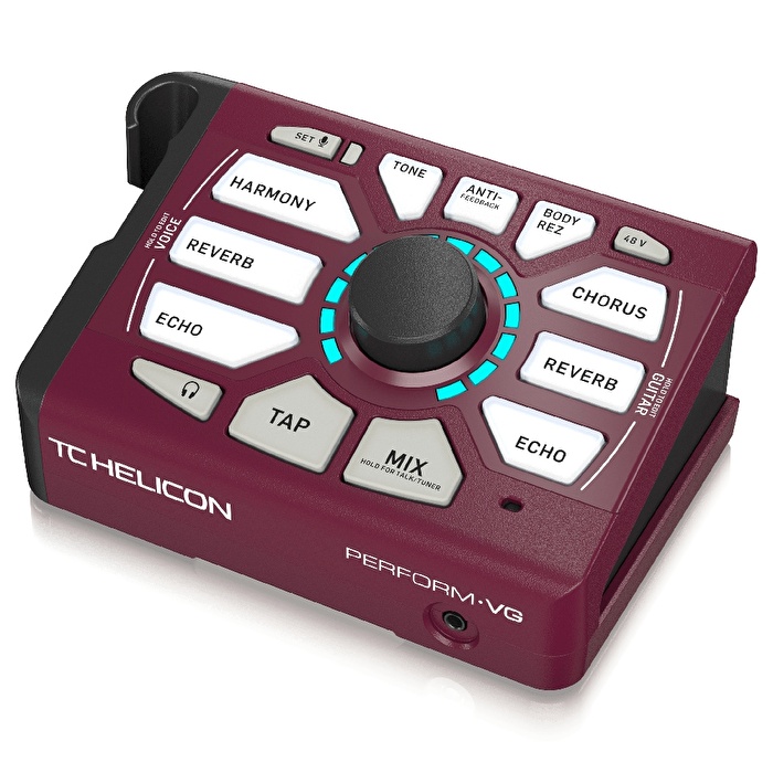 TC Helicon PERFORM-VG Mikrofon Standına Takılabilen Vokal ve Akustik Gitar Prosesörü