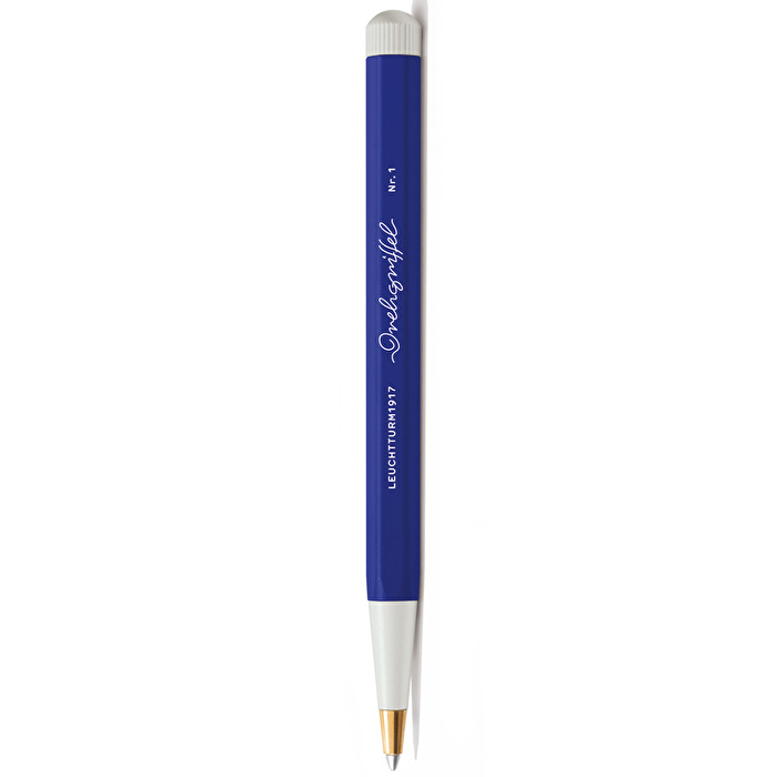 LEUCHTTURM Drehgriffel, Kraliyet Mavisi Mürekkepli Tükenmez Kalem, INK