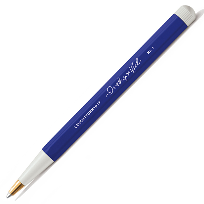 LEUCHTTURM Drehgriffel, Kraliyet Mavisi Mürekkepli Tükenmez Kalem, INK