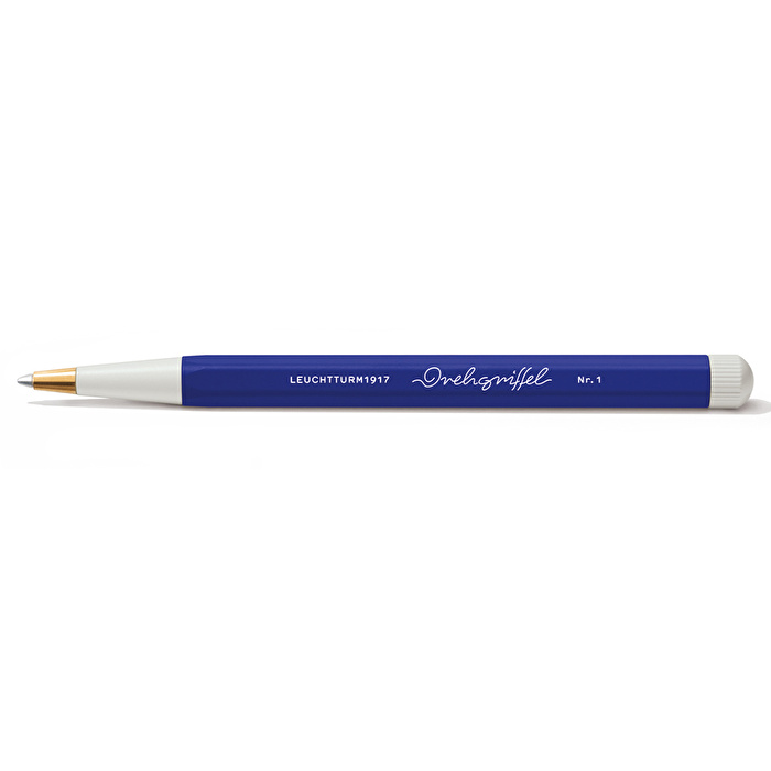 LEUCHTTURM Drehgriffel, Kraliyet Mavisi Mürekkepli Tükenmez Kalem, INK