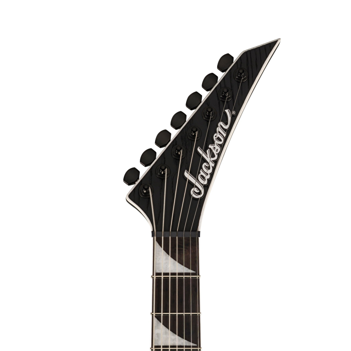 Jackson Pro Serisi Jeff Loomis Soloist SL7 HT Sabit Köprü Abanoz Klavye Satin Black Ash 7 Telli Elektro Gitar