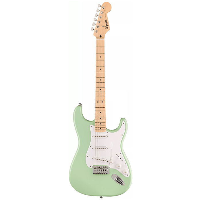 Squier FSR Sonic Stratocaster Akçaağaç Klavye WPG Surf Green Elektro Gitar