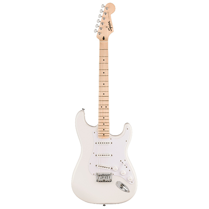 Squier Sonic Stratocaster Hard Tail Akçaağaç Klavye Arctic White Elektro Gitar