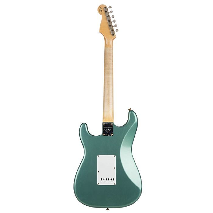 Fender Custom Shop S20 Limited Edition 1960 Stratocaster Journeyman Relic Faded Aged Sherwood Green Metallic Elektro Gitar