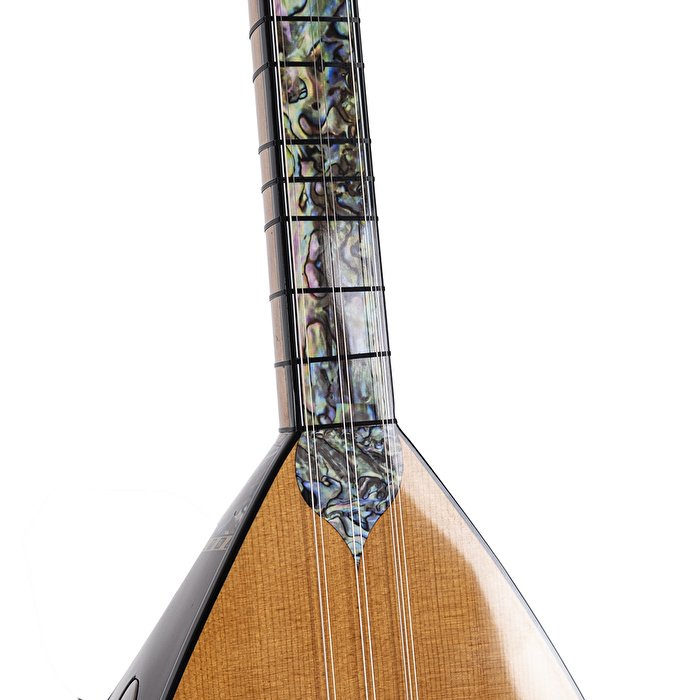 Ceviz Ağacı Gövde Sedef Klavye Uzun Sap Bağlama