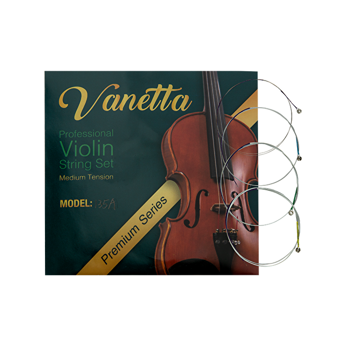 VANETTA VNT-135A Profesyonel Keman Takım Tel