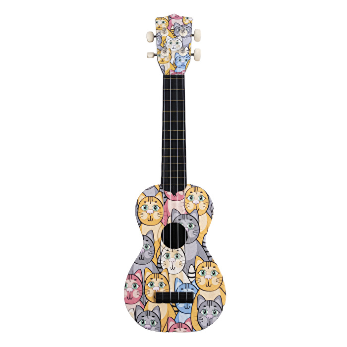 Karin Cat Desenli Soprano Ukulele