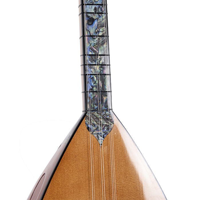 Maun Ağacı Gövde Sedef Klavye Kısa Sap EQ Sistemli Bağlama