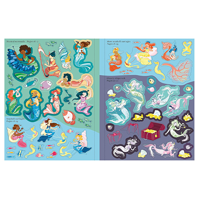 Mermaids Sticker Book