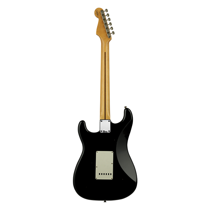 FENDER Custom Shop 1957 Stratocaster Journeyman Relic Akçaağaç Klavye Black Elektro Gitar