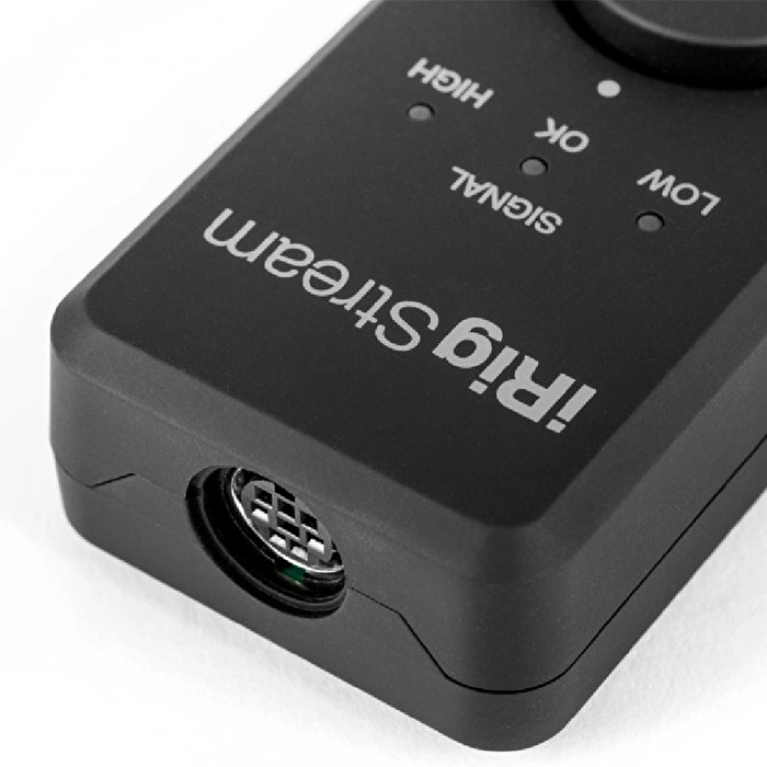 IK Multimedia iRig Stream iPhone, iPad ve Mac/PC için Canlı Yayın Ses Kartı