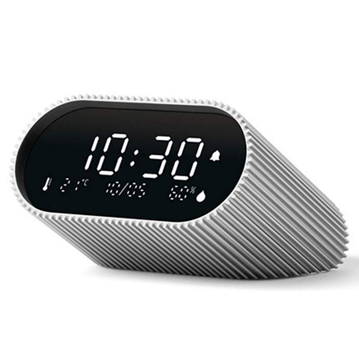 LEXON Ray Alarm Saat Gri