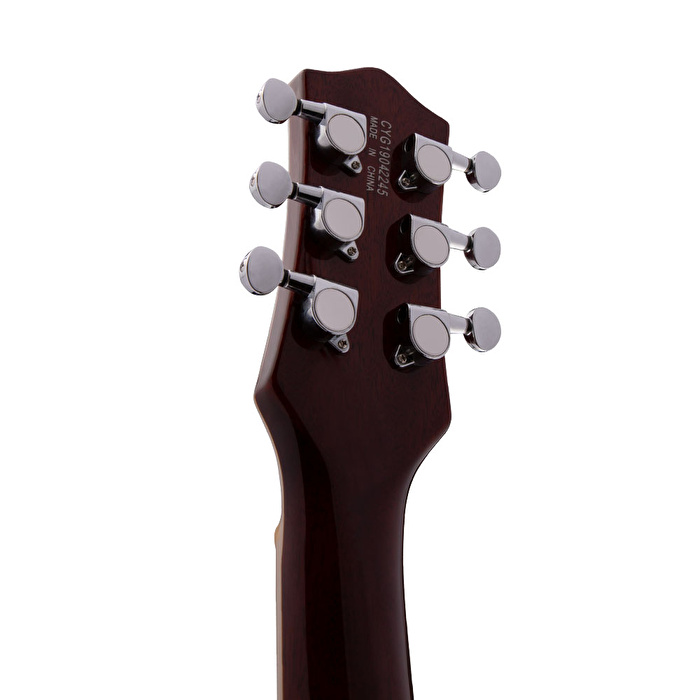 Gretsch G5220 Electromatic Jet Blacktop Pickups Frstk Red Elektro Gitar