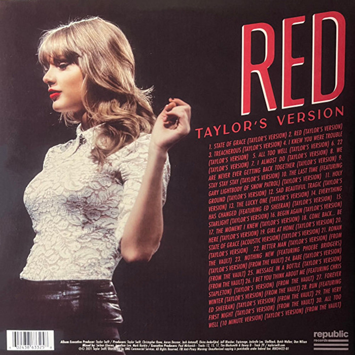 Taylor Swift – Red (Taylor's Version)