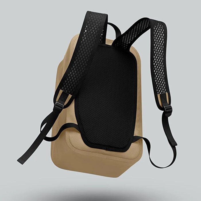 GASTON LUGA Lightweight Duo Seal Laptop Bölmeli Sırt Çantası  14" - Latte