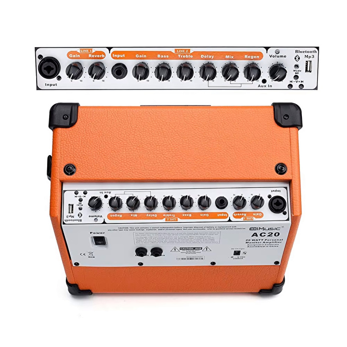 Cool Music AC-20 / 20W Akustik Gitar Amfisi