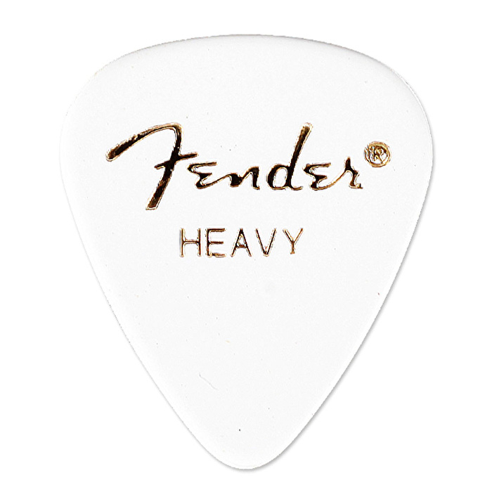 Fender 351 Shape Heavy Beyaz Pena (12 Adet)
