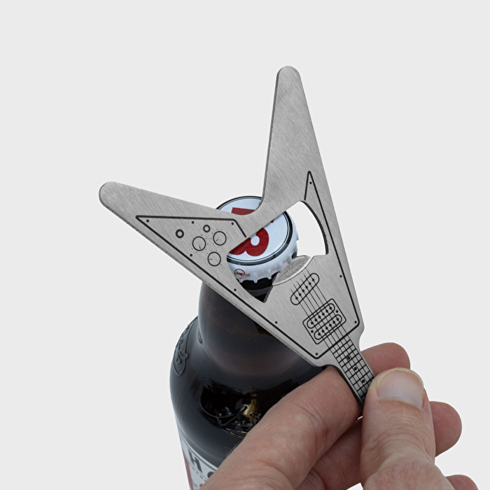 SUCK UK Metal Gitar Şişe Açacağı