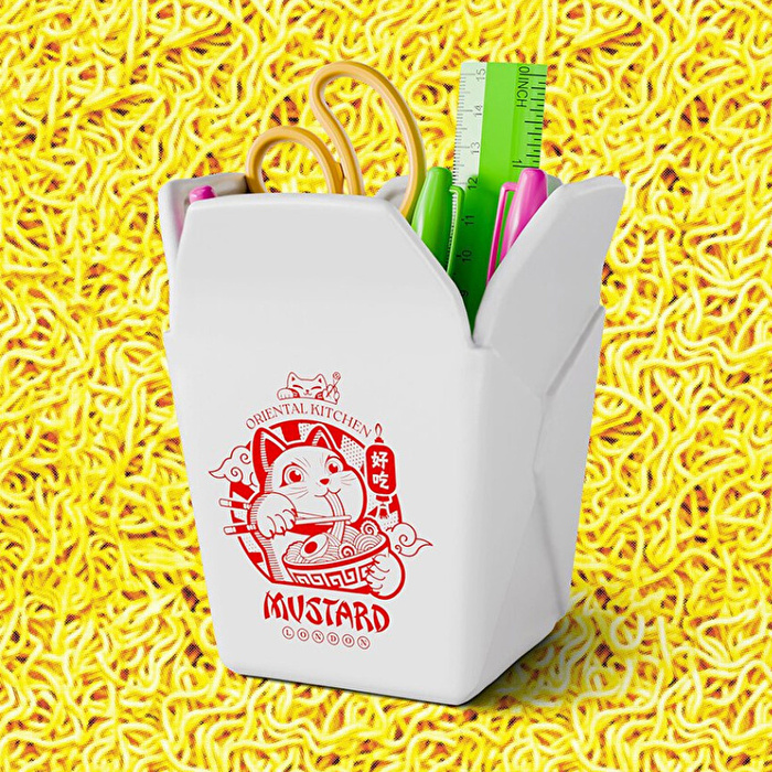 MUSTARD Noodle Seramik Kalemlik