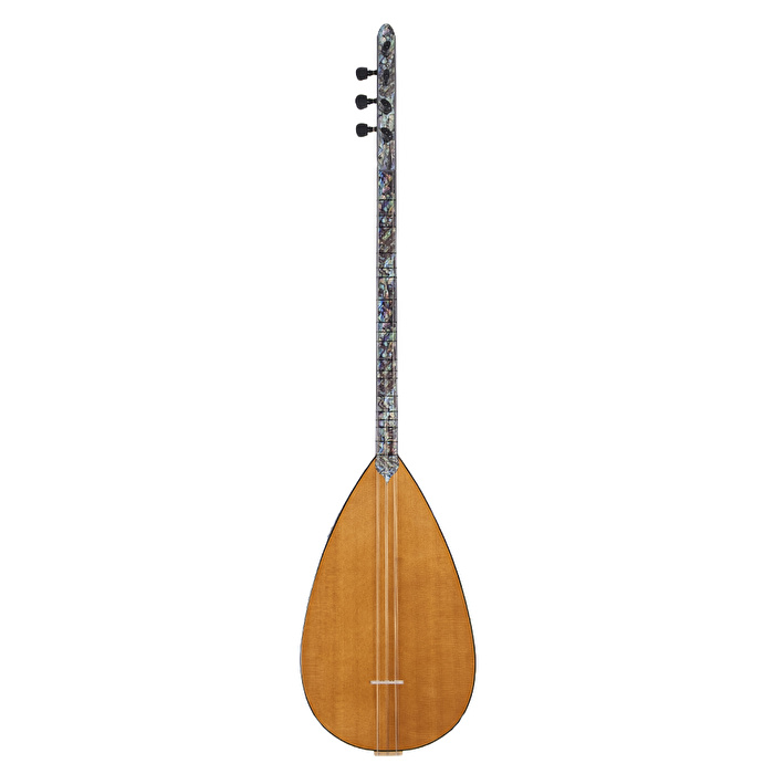 Ceviz Ağacı Gövde Sedef Klavye Kısa Sap Bağlama