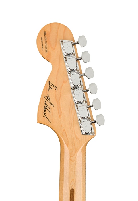 Fender Ben Gibbard Mustang Akçaağaç Klavye Natural Elektro Gitar