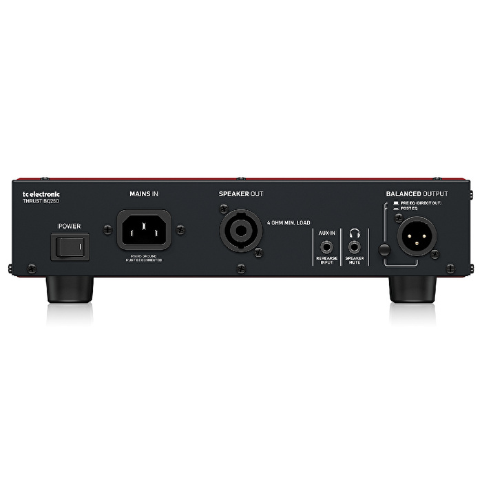 TC Electronic BQ250 250W Portatif Bas Kafa Amfisi (Mosfet Preamfi Ve Thrust Compressor)