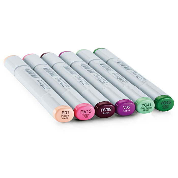 COPIC Sketch 6'lı set Floral Favorites 1