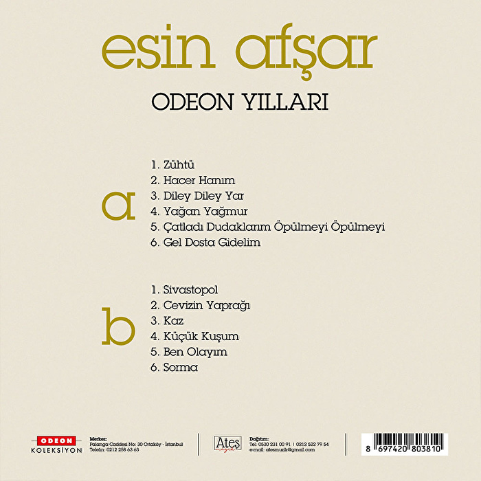 Esin Afşar - Odeon Yılları