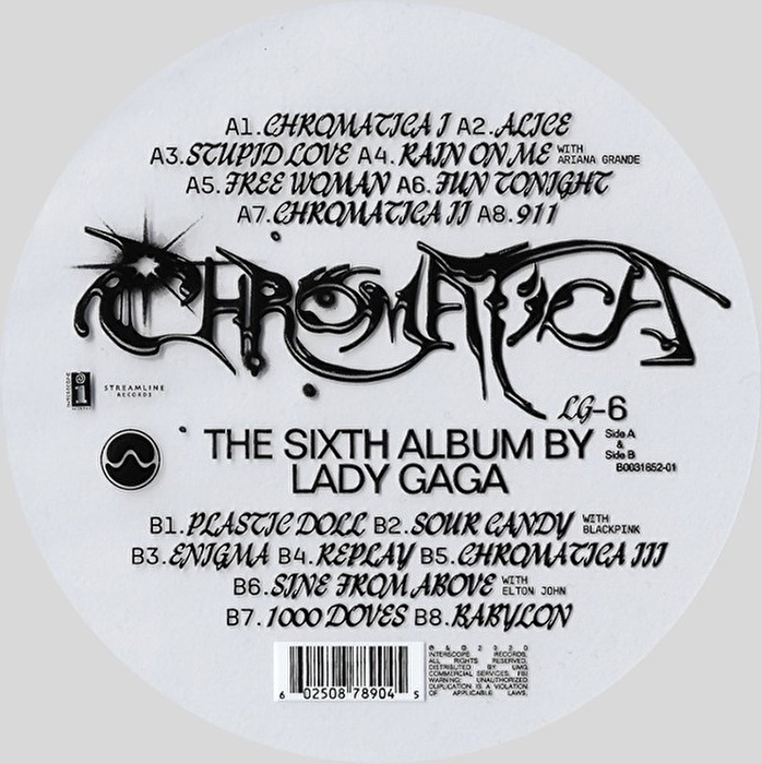 Lady Gaga – Chromatica (Milky Clear Vinyl)