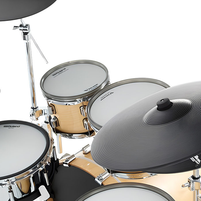 ROLAND VAD716 V-Drums Acoustic Design Gloss Natural Elektronik Davul Seti