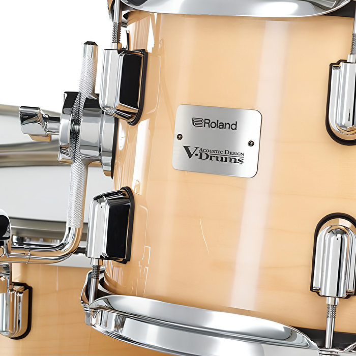 ROLAND VAD716 V-Drums Acoustic Design Gloss Natural Elektronik Davul Seti