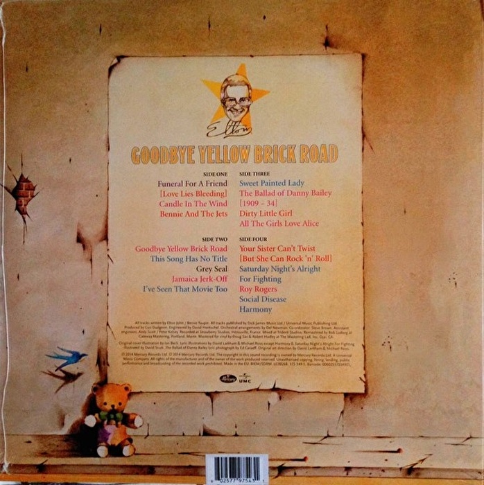 Elton John – Goodbye Yellow Brick Road (2019 Limited Edition Picture Disc)