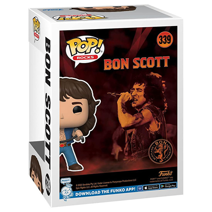 FUNKO POP Figür Rocks AC/DC Bon Scott