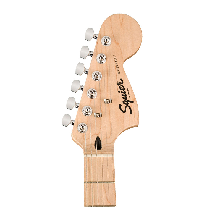 Squier Sonic Mustang HH Akçaağaç Klavye Flash Pink Elektro Gitar
