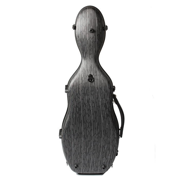 VANETTA XY-401B / 4/4 Koyu Gri Fiber Keman Taşıma Çantası