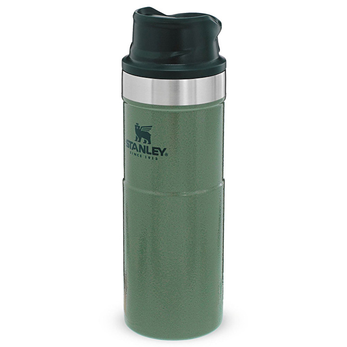 STANLEY 0.47L Classic Trigger-Action Travel Mug - Hammertone Green Matara