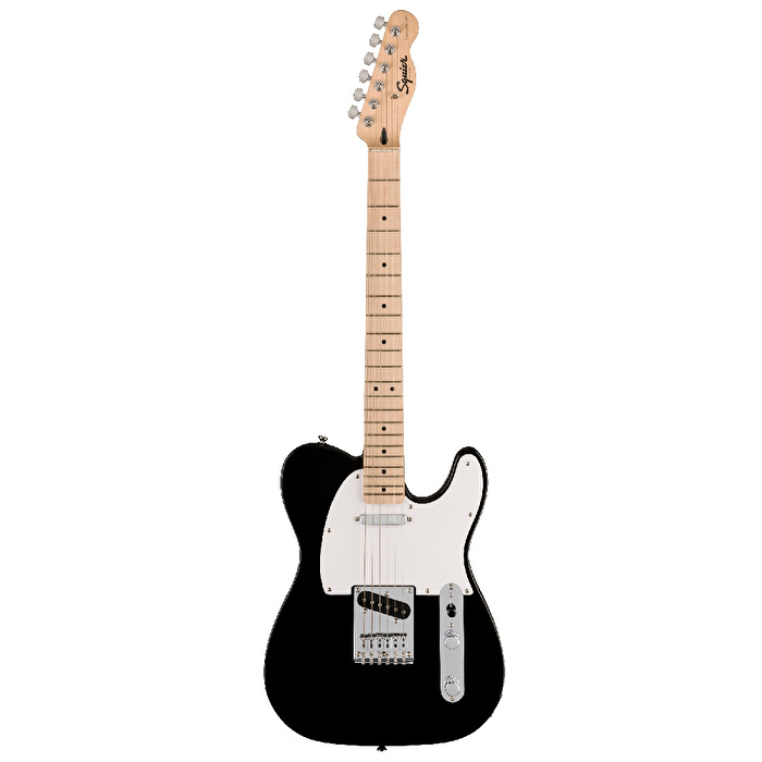 Squier Sonic Telecaster Akçaağaç Klavye Siyah Elektro Gitar