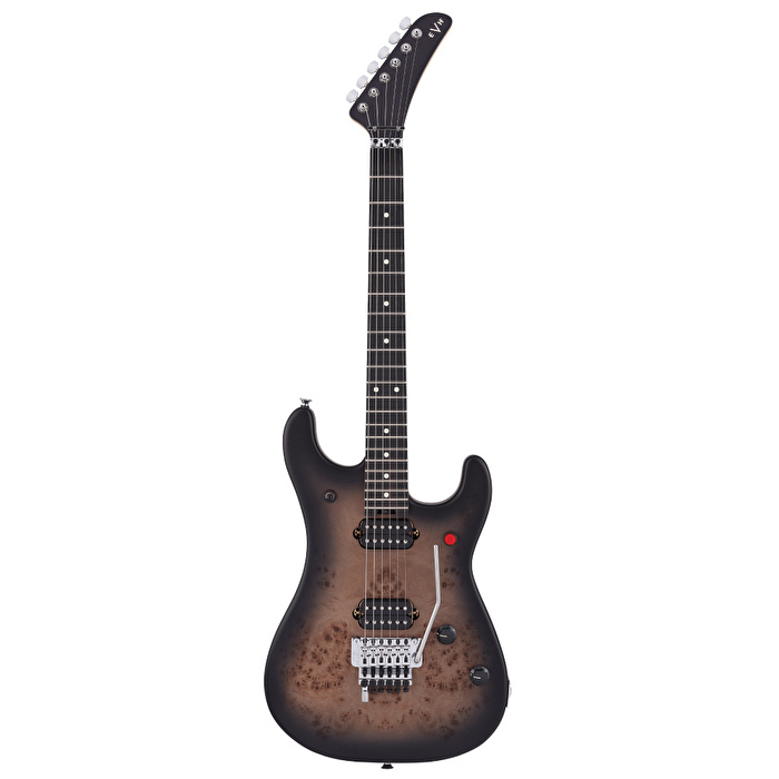 EVH 5150 Deluxe Poplar Burl Abanoz Klavye Black Burst Elektro Gitar