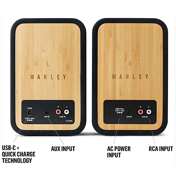 House of Marley Get Together Duo Bluetooth Stereo Raf Tipi Hoparlör Seti