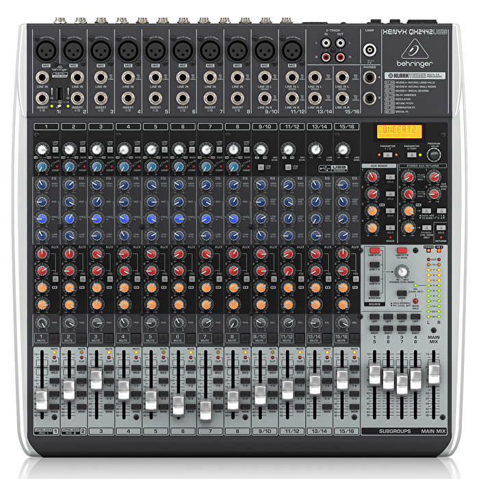 BEHRINGER QX2442USB XENYX  Analog Mixer