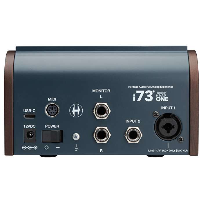 HERITAGE AUDIO i73 PRO ONE 2 Giriş/4 Çıkış USB-C Ses Kartı