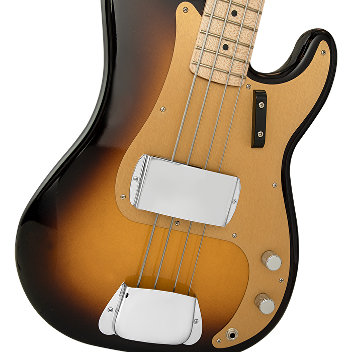 Fender Custom Shop Vintage Custom 57 P Bass Time Capsule Package Maple Neck Wide-Fade 2-Color Sunburst Bas Gitar