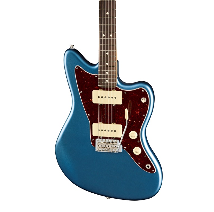 Fender American Performer Jazzmaster Gülağacı Klavye Satin Lake Placid Blue Elektro Gitar