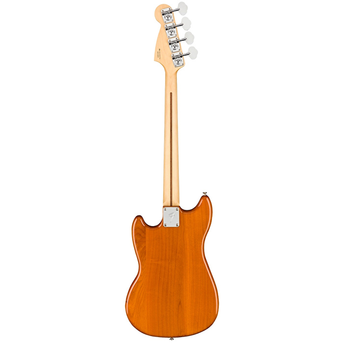 Fender Player Mustang Bass PJ Pau Ferro Klavye Aged Natural Bas Gitar