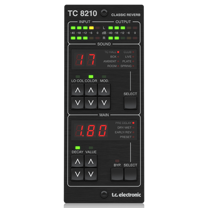 TC Electronic TC8210-DT Reverb Plug-In Hardware Kontrol Cihazı