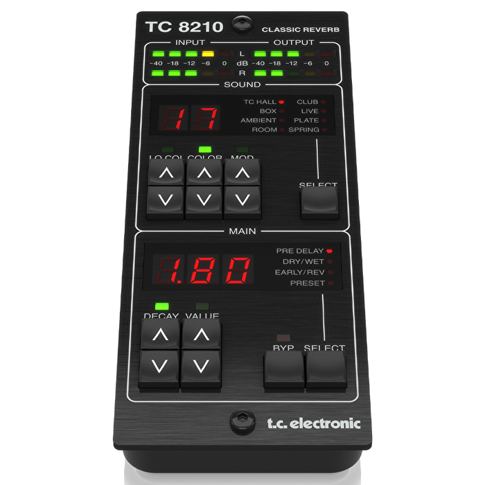 TC Electronic TC8210-DT Reverb Plug-In Hardware Kontrol Cihazı