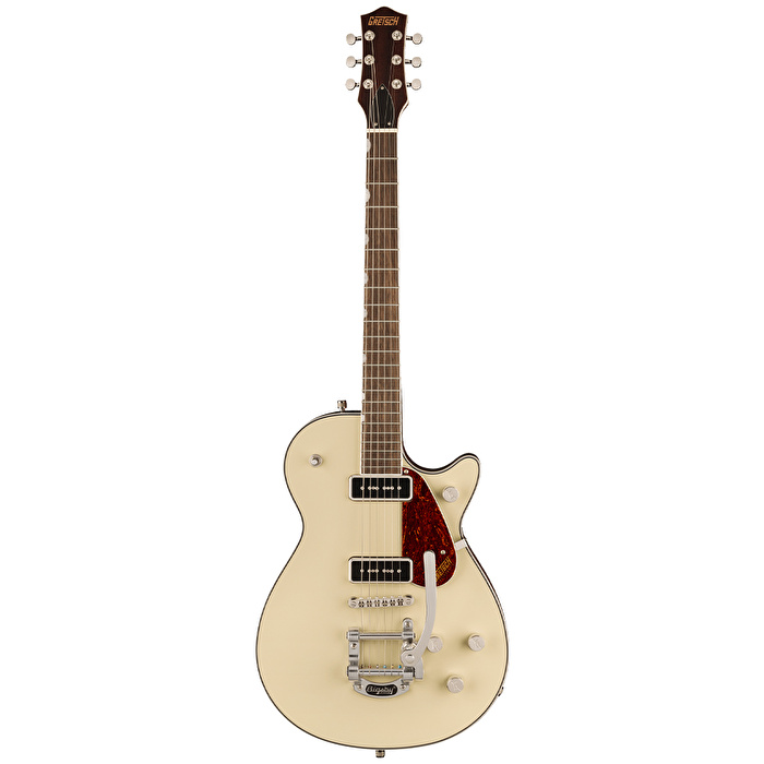 Gretsch G5210T-P90 Electromatic Jet Two 90 Singlecut with Bigsby Laurel Klavye Vintage White Elektro Gitar