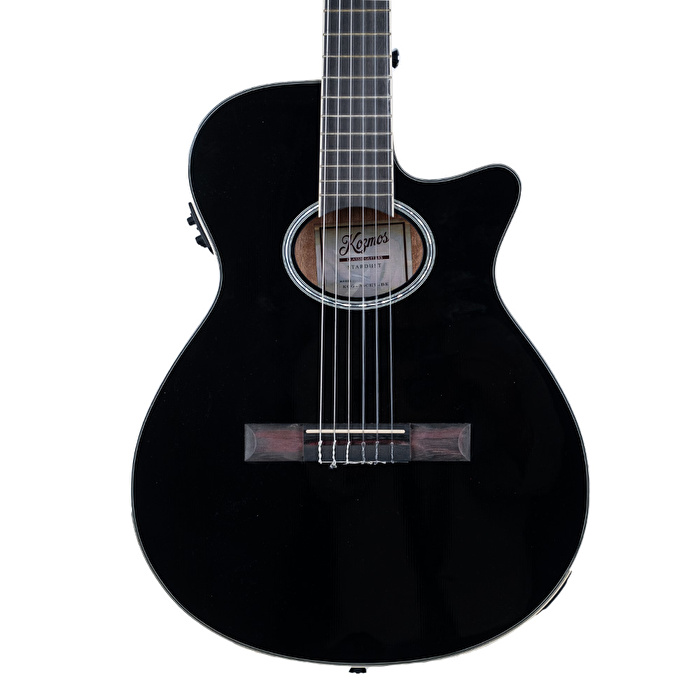 KOZMOS KCG-35CET-BK Elektro Klasik Gitar Siyah