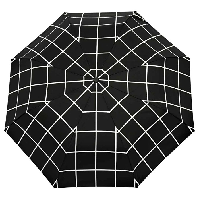 ORIGINAL DUCKHEAD Duck Kompakt Şemsiye Black Grid